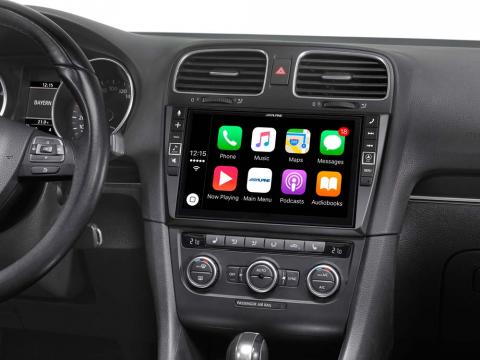 VW-Golf-6-Mobile-Media-System-i902D-G6-with-Apple-CarPlay