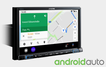 Online Navigation with Android Auto - X803DC-U