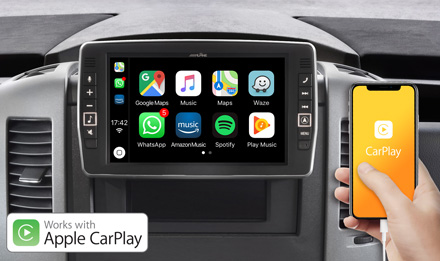 Mercedes Sprinter - Works with Apple CarPlay - X903D-S906