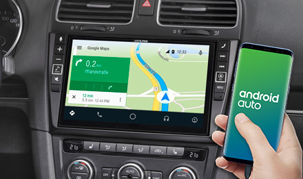 Online Navigation with Android Auto - X903D-G6